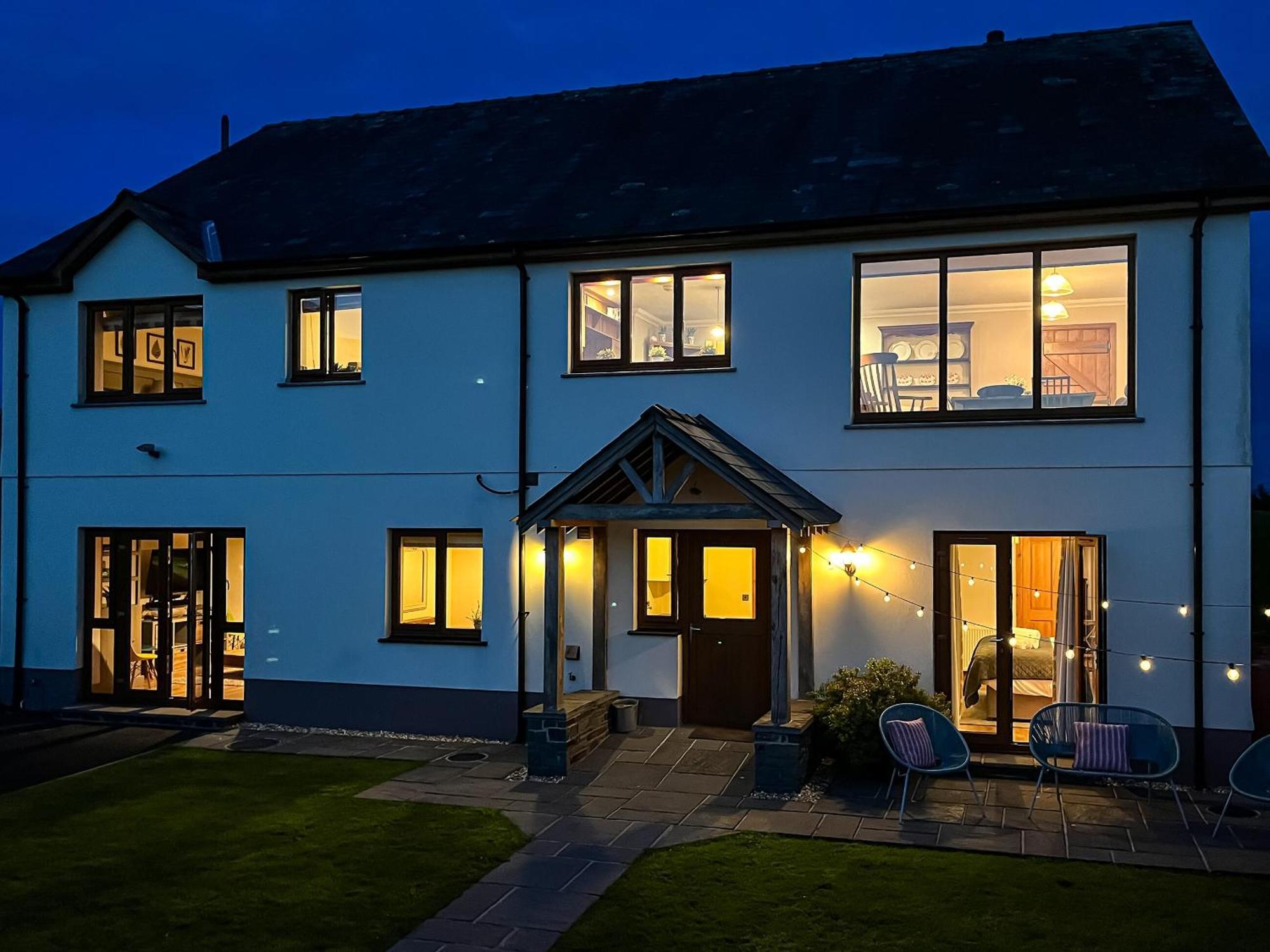 Maes Y Bryn Farmhouse Llanwrda Dış mekan fotoğraf